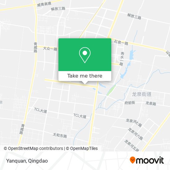 Yanquan map