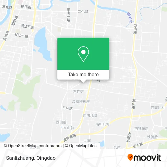 Sanlizhuang map