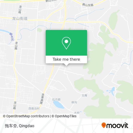 拖车夼 map
