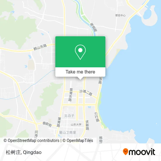 松树庄 map