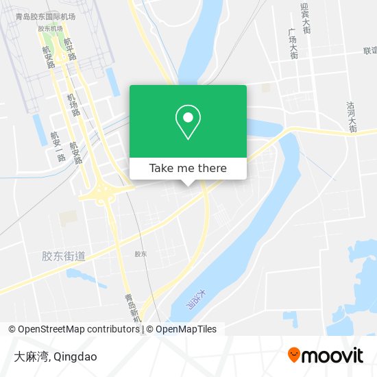 大麻湾 map