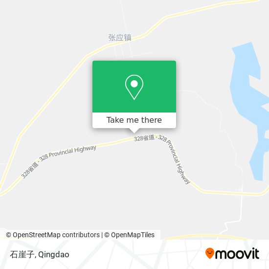 石崖子 map