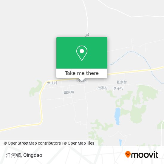 洋河镇 map