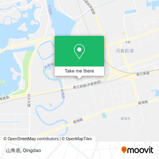 山角底 map
