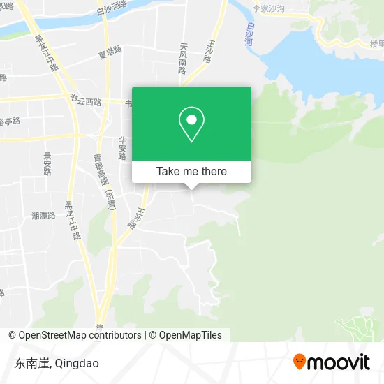 东南崖 map