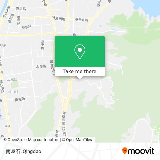 南屋石 map