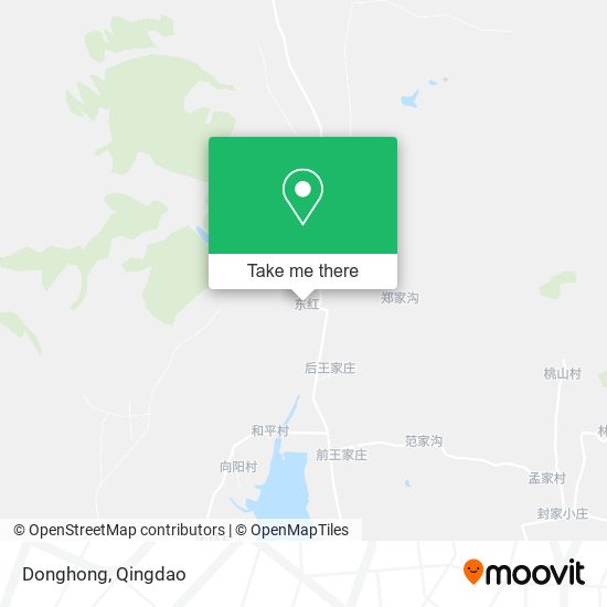 Donghong map