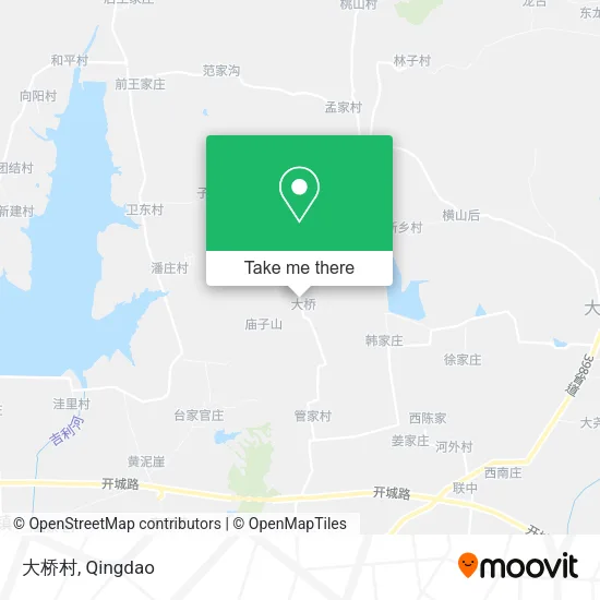 大桥村 map