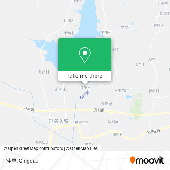 洼里 map