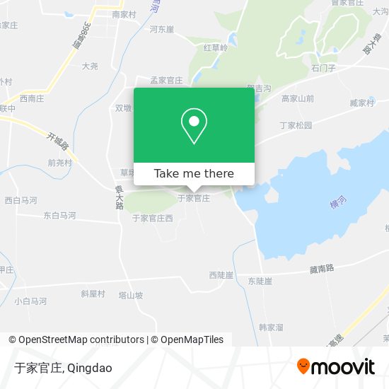 于家官庄 map