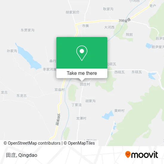 田庄 map