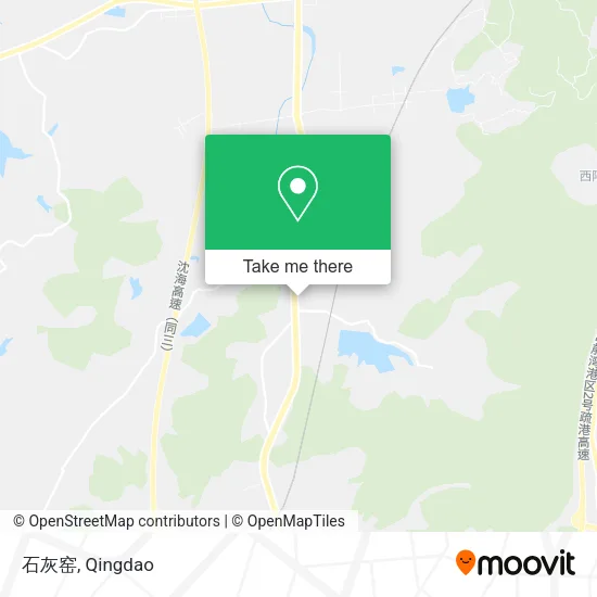 石灰窑 map