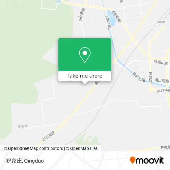 祝家庄 map