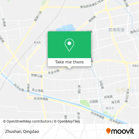 Zhushan map