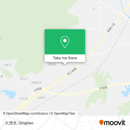 大漂水 map