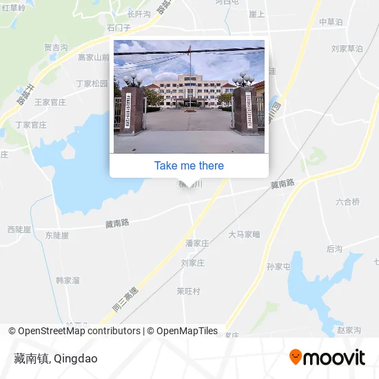 藏南镇 map