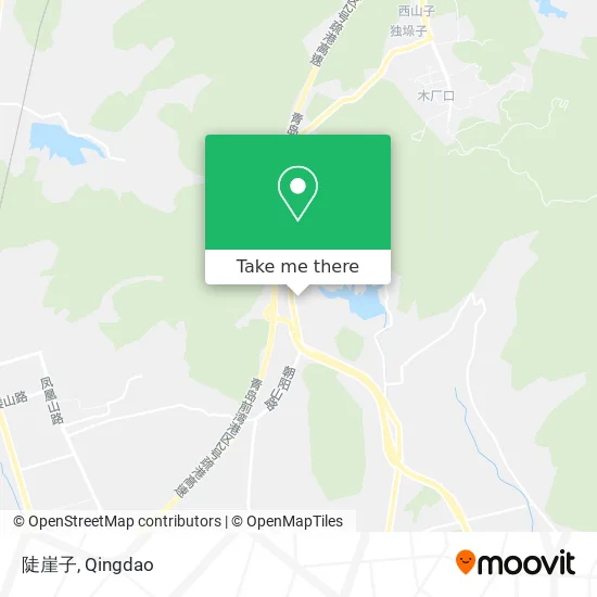 陡崖子 map