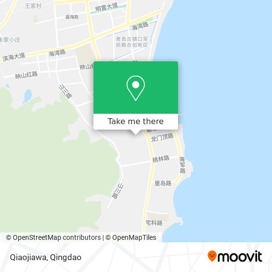 Qiaojiawa map