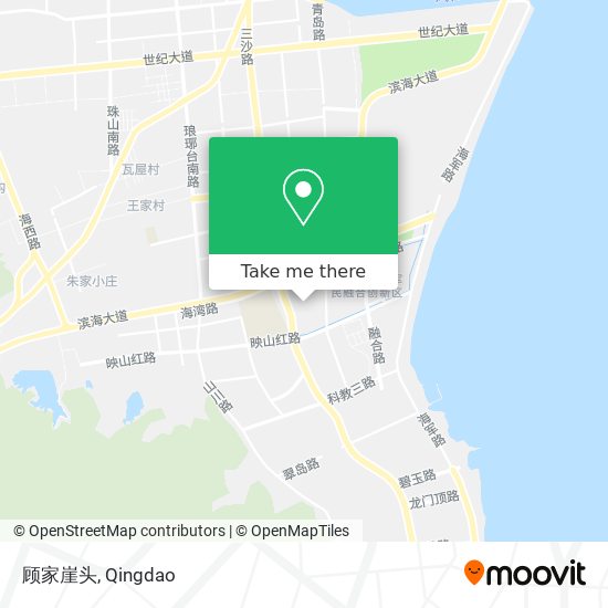 顾家崖头 map