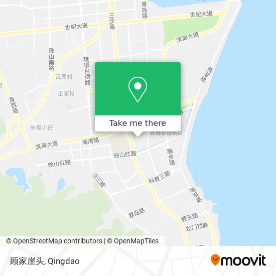顾家崖头 map