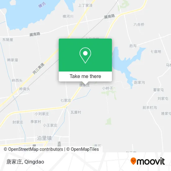 唐家庄 map