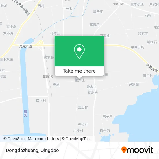 Dongdazhuang map
