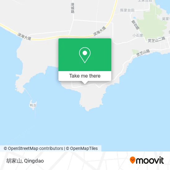 胡家山 map