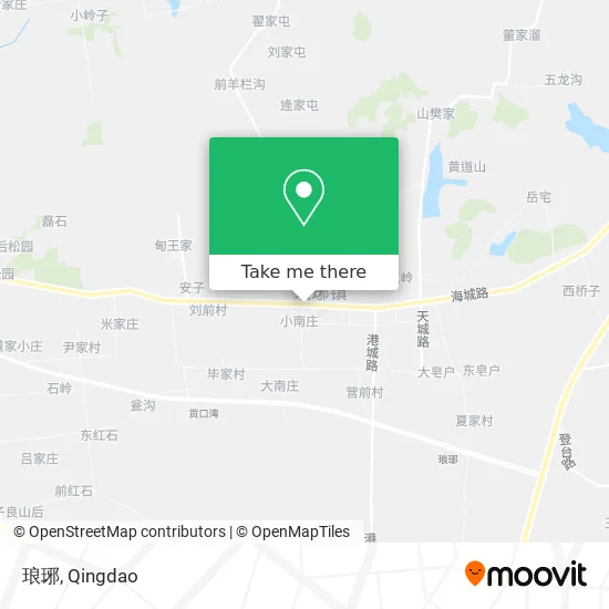 琅琊 map