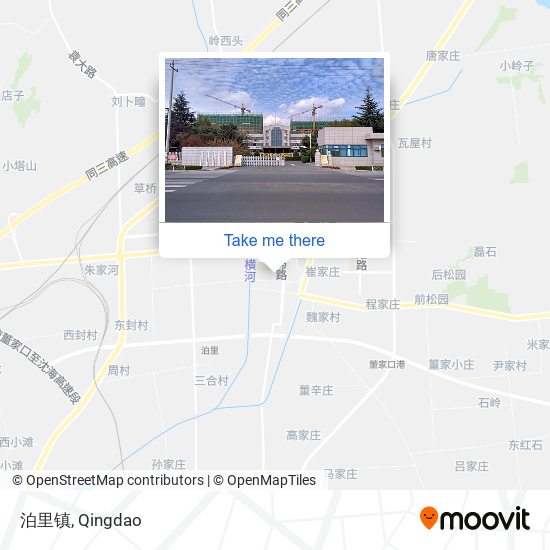 泊里镇 map
