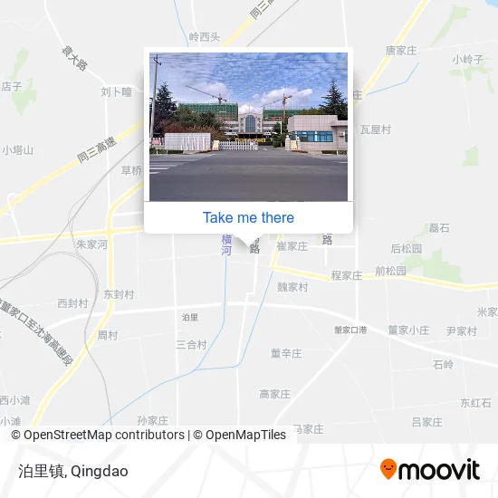 泊里镇 map