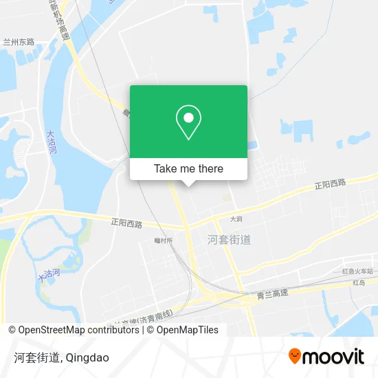 河套街道 map