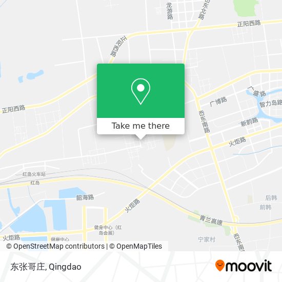 东张哥庄 map