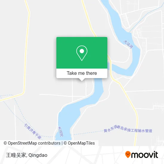 王疃吴家 map