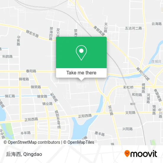 后海西 map
