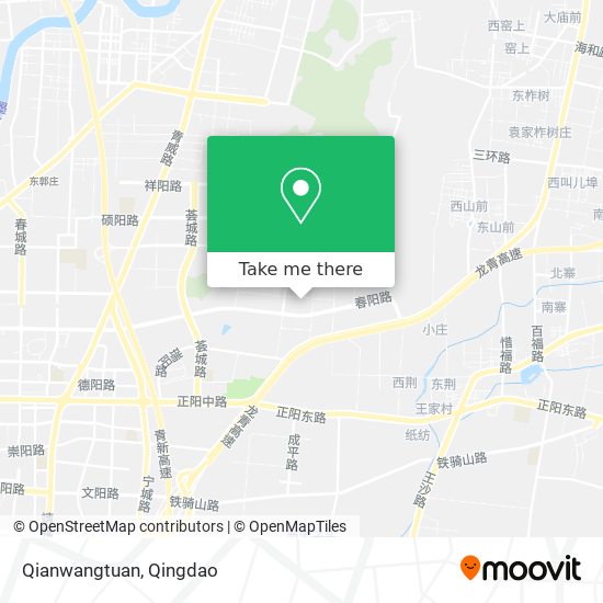 Qianwangtuan map