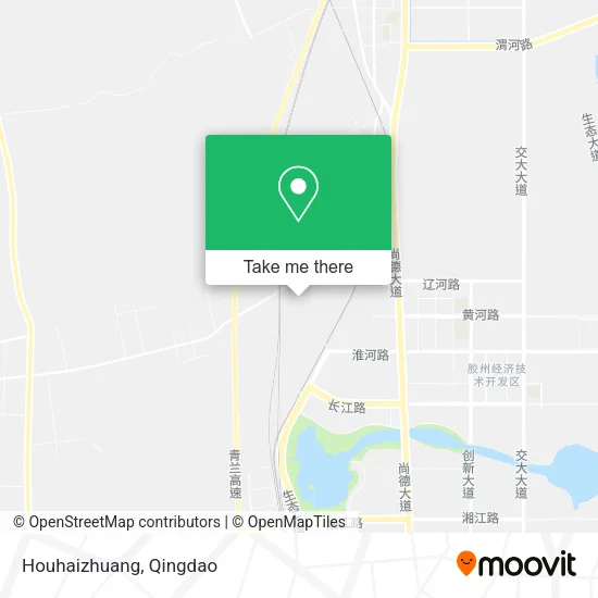 Houhaizhuang map