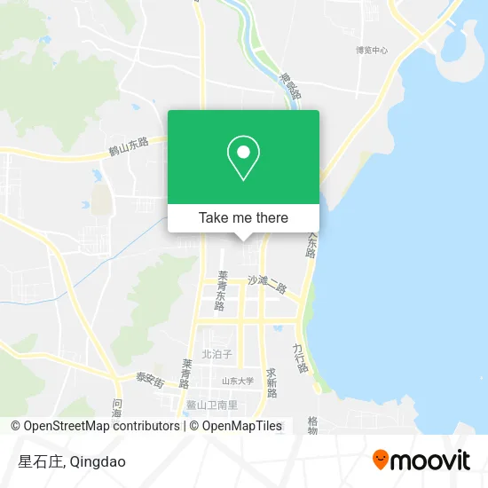 星石庄 map