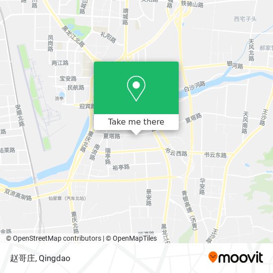 赵哥庄 map