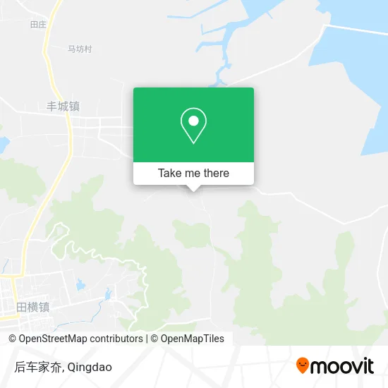 后车家夼 map