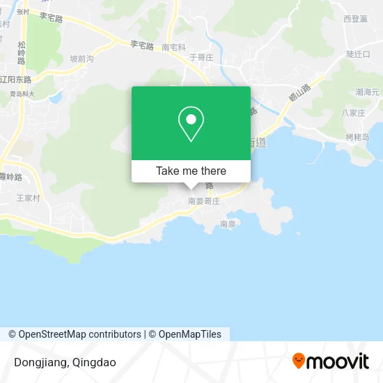 Dongjiang map
