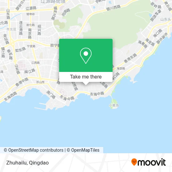 Zhuhailu map