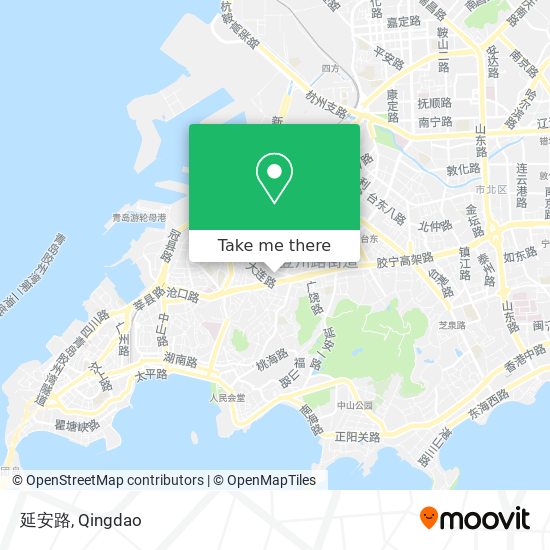 延安路 map