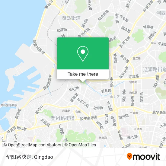华阳路决定 map