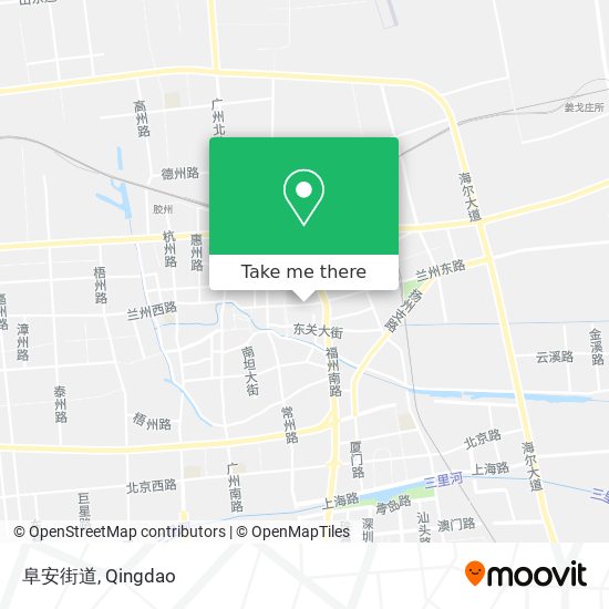 阜安街道 map