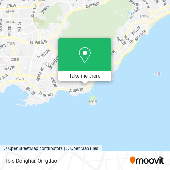 Ibis Donghai map