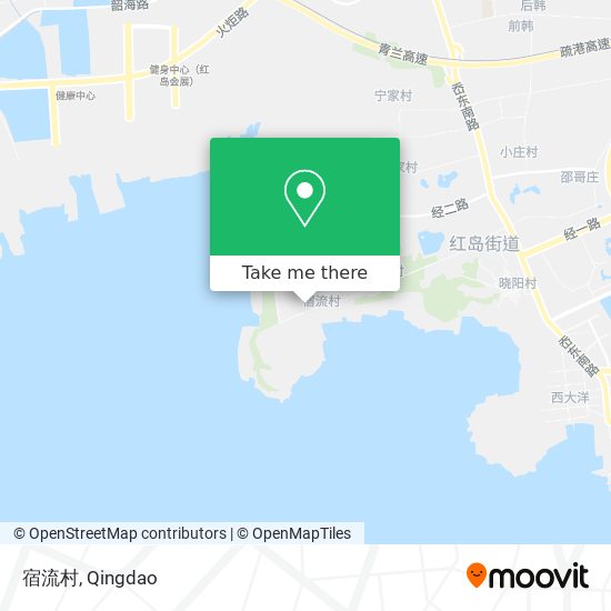 宿流村 map