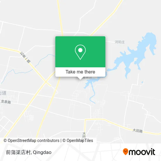 前蒲渠店村 map