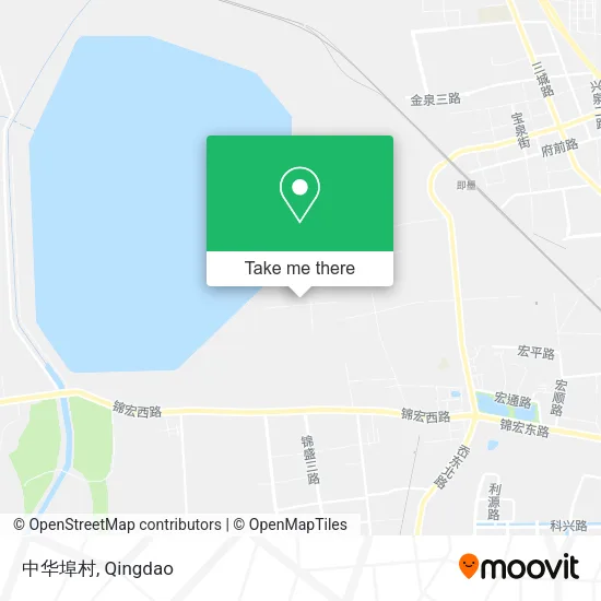 中华埠村 map