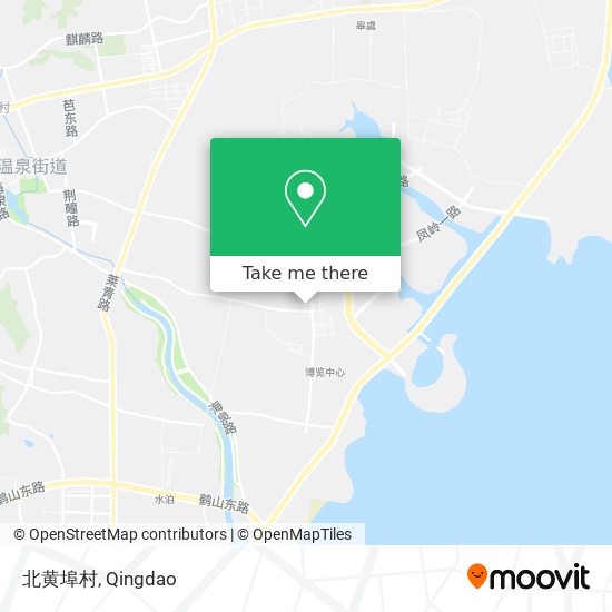 北黄埠村 map