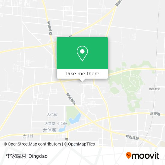 李家疃村 map
